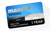 MaaxTV Verlängerung für MaaxTV LN4000, LN5000HD und LN6000 - Arabic package (Arabisches Paket) für 1 Jahr