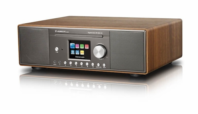Albrecht DR 890 CD Walnuss - DAB+/UKW/Internet-Radio/CD - Atelmo GmbH ...