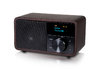 Kathrein DAB+ 1 mini Holz dunkel DAB+/FM Radio dunkles Echtholzfurnier mit Bluetooth