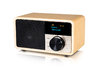 Kathrein DAB+ 1 mini Holz hell DAB+/FM Radio hell Echtholzfurnier mit Bluetooth