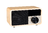 Kathrein DAB+ 1 mini Holz hell DAB+/FM Radio hell Echtholzfurnier mit Bluetooth