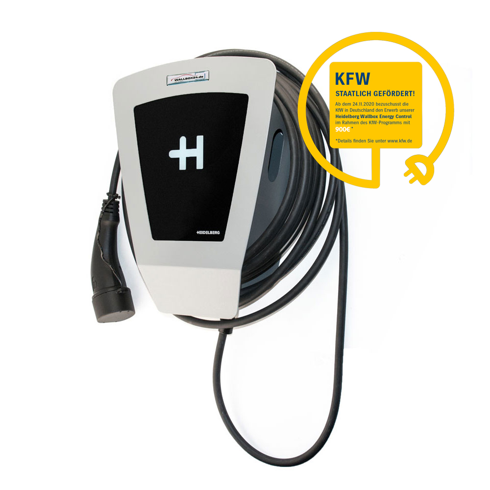 Heidelberg Wallbox Energy Control Rfid Nachrusten Heidelberg Wallbox Energy Control 11kW, 7,50 Meter - Hersteller