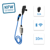 NRGkick KfW Max 10m, 22kW, WLAN, Bluetooth, Wandsteckdose 32A, 12101015 (förderfähig)