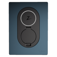Zaptec GO Wallbox, 22KW, Dose, 4G, Mitternachtsblau