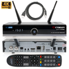 Octagon SF8008 Supreme UHD 4K Twin Sat (2x DVB-S2X MS, Linux E2, M.2, Dual-WiFi) schwarz